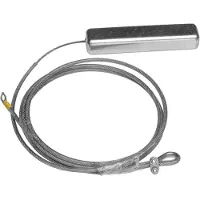 PLASTIMO Zinc Anchoring Anode Argenté 1.5 kg