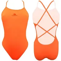 Turbo Patron Sirene Swimsuit Orange 3XL Femme