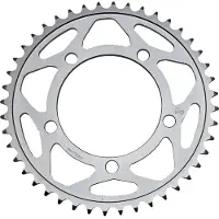 JT Sprockets 525 Jtr7.44 Steel Rear Sprocket Argenté 44t