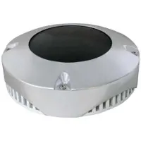 Lalizas Couverture de ventilation de cabine Argent 20 cm Argent 20 cm