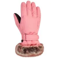 Ziener Lim Gloves Rose 3 Fille