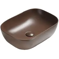 Mexen Rita lavabo à poser 45 x 32 cm, brun mat (21084568)