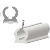 Tessilmare Pvc Gutter 4 M Argenté