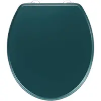 Wenko - Abattant Prima Vert Sombre Mat Mdf Fsc