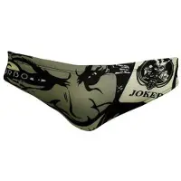 Turbo New Joker Swimming Brief Gris L Homme