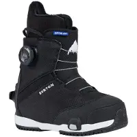 Burton - Boots de snowboard - Grom Step On Black - Taille Enfant 33 - Noir