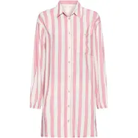 s.Oliver Chemise de nuit rose / blanc