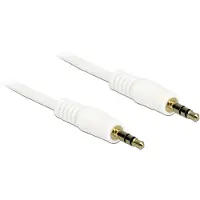 DeLOCK - Câble audio - mini-phone stereo 3.5 mm mâle pour mini-phone stereo 3.5 mm mâle - 50 cm - blanc