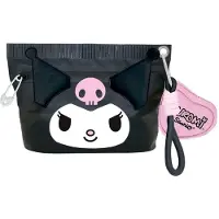 Hello Kitty Kosmetyczka Sanrio Kuromi z zamkiem byskawicznym 23x16x10 cm
