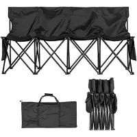 Vevor Banc pliant portable à 4 places