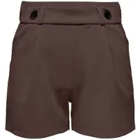 JDY Pantalon à pince 'JDYGeggo' chocolat