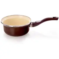 Orion Casserole émaillée MARRON 14 cm, 620 ml