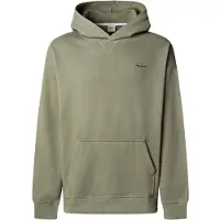 Pepe Jeans pour homme. PM5800155 Sweatshirt Geo Small Logo vert (L), Casuel, Coton