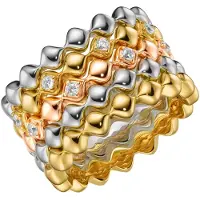 Giorgio Martello Milano Bague or / argent