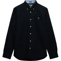 Superdry Preppy Oxford Long Sleeve Shirt Bleu XL Homme