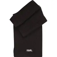 Karl Lagerfeld Écharpe noir / blanc