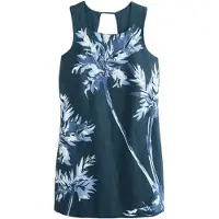 Next Robe d’été bleu marine / bleu clair