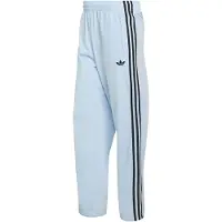 Adidas Pantalon 'Firebird' bleu clair / noir