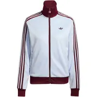 Adidas Originals Veste de survêtement 'Classic' bleu clair / bordeaux