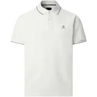 Hackett London pour homme. HM5600136 Polo Heritage Fit Classic blanc cassé (XL), Casuel, Coton, Manche courte