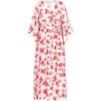 Usha Robe-chemise rose / rosé / rose foncé