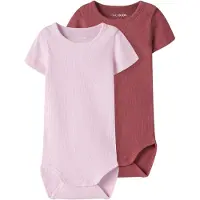 TWO SOON Barboteuse / body rose / magenta