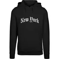 Mister tee Sweat-shirt 'New York' noir / blanc