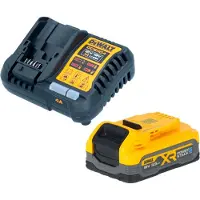DeWalt DCB 1104 S1 Kit de démarrage sans fil avec chargeur rapide + 1x batterie Powerstack 18 V 3,5 Ah