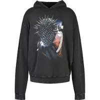 Mister tee Sweat-shirt bleu nuit / marron / gris argenté / noir chiné