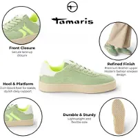 Tamaris Sneakers Laag Sneakers Laag - Groen - Maat 37