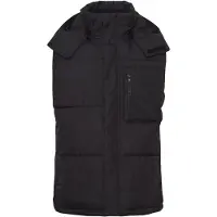 !Solid Gilet 'Callen ' noir / blanc