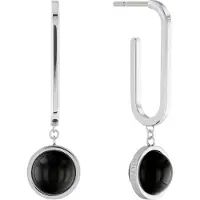 Tommy Hilfiger Boucles d'oreilles Pearl, (Acier inoxydable)