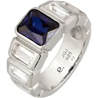 Elli PREMIUM Bague 'Brilliance' argent