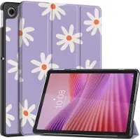 IMoshion Coque tablette Design Trifold pour Lenovo Tab (2025) - Flowers Distance