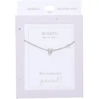 Depesche Collier Signe du zodiaque en argent Scorpion - Bijoux pour femmes