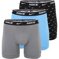 Nike Underwear Boxers bleu clair / gris / noir