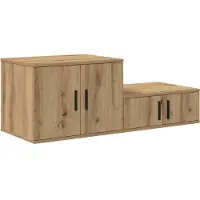 vidaXL Armoire de rangement chêne artisanal 108 x 41 x 40 cm
