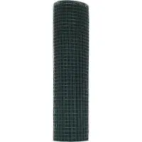vidaXL Clôture en panneaux rigides à double grille, vert, 5000 x 60 cm