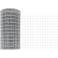 vidaXL Clôture européenne 0,8 x 10 m fer revêtu de PVC