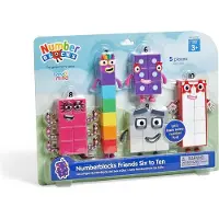 Learning Resources Numberblocks Friends Six to Ten Play Figures (en anglais)