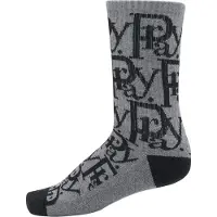 Cayler & Sons Chaussettes 'Prayor' gris / noir / blanc