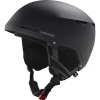 Head - Casque de ski/snowboard - Compact Evo Black - Taille 52-55 cm - Noir