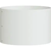 vidaXL Anneau pour plantes blanc 30 x 30 x 20 cm Acier laminé à froid