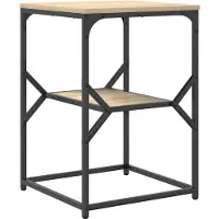 vidaXL Table d'appoint chêne Sonoma 41 x 40 x 60 cm