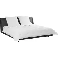 vidaXL Couverture d'été avec coussins, 3 pièces, blanc, microfibre