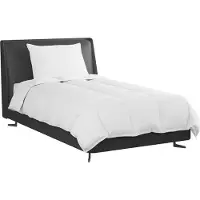 vidaXL Couverture d'été avec oreiller 2 pcs Blanc Plume de duvet