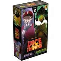 Lucky Duck Games Jeu de stratégie Dice Throne Saison 2 Tacticien vs Chasseresse