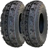 Parnells 22x7.00-10 Slasher ATV Quad Tyres WP01 OBOR Race Tire 6ply Road legal (Set of 2)