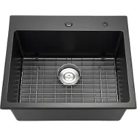 Vevor Évier de Cuisine Moderne en Granit de 63,5 cm