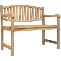 vidaXL Banc de jardin 114x59x87 cm teck massif